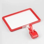 프레임 메뉴판 POP 디스플레이 안내 꽂이 집게 A6