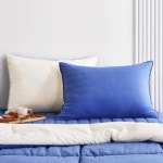 엠에이치앤코 모던하우스 모던하우스 소프트 워싱 리버시블 베개 커버 SOFTBLUE 소프트블루 50 x 70 cm 4개
