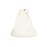 발망 키즈 드레스 위드 버튼 BX1D42J0371