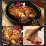 장충동왕족발 야식 밤참 술안주 장충동왕족발 족발 편육 머릿고기 찰순대 보쌈김치 미니족발 고기순대 1kg 2팩