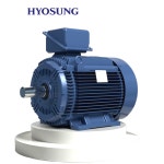 효성모터 75KW 6극 IE3 프리미엄효율 HT수 전폐형 380V 100HP TEFC250M