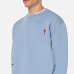 아미 아미 남성 하트로고 맨투맨 491 USW001 730