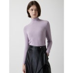 ZOOC 터틀넥 백 버튼 탑 Z254MSM010