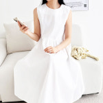 KSS 2596 여자플레어 레이어드나시롱원피스