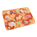 농장 동물 원목 꼭지 손잡이 퍼즐 놀이 유아 장난감 재미있는퍼즐 초등학생퍼즐