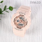 지샥 메탈릭한 캐주얼시계 BA-110CP