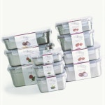 스텐 304 냉장고 정리 밀폐통 반찬통 2L 7호 사각 관공서 사무실 M2WCF31572