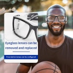 수그리 농구 축구 스포츠 보호 안경 고글 라켓볼 1