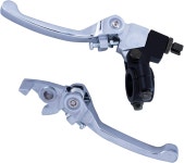 CNCMOTOK 접이식 알루미늄 클러치 브레이크 레버 7 8 핸들바 110cc 125cc 140cc TTR SSR Xmotos Apollo 125 피트