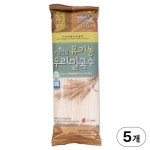 싸리재 싸리재 우리밀국수 400g 유기농 건면 소면 초계 비빔 잔치 멸치 3개