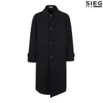 지이크 블랙 트렌치코트 PFN7301BKDN