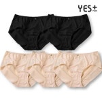 예스플러스 예스플러스 노라인팬티5매세트 40데니아 맥시타입 무형광 110 115