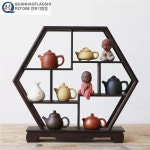 미니 차총 자사호 인테리어 이싱 다실 찻집 다우 미니 호리병 홍토