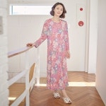 조이마담 아니카 면 홈웨어 원피스 h8254