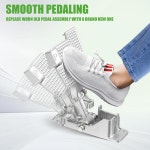 나사가 달린 팡롱 골프 카트 페달 어셈블리 야마하 어셈블리에 적합 전기 카트 OEM JW2-F7850-09-00