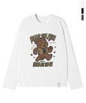 그레이버 그레이버 UNISEX RUNNING BEAR 롱슬리브 티셔츠 G D -LS 25 - 26-3R