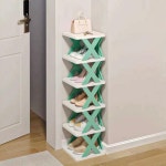 4단 신발 정리함 수납 조립식 선반 현관 신발장