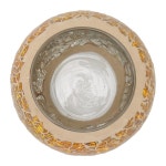 식탁 장식을 위해 수작업으로 제작된 유리 캔들 홀더 모자이크 홀더