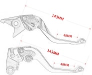 모키톤 모터사이클 숏 브레이크 클러치 레버 야마하 YZF R3 2023 2024 2025 프론트 핸들 YZFR3 YZF-R3 액세서리