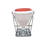 돼지 축사 자동 1M 80리터 대형 축산 염소 1M길이 원통형 배급 스텐 농장 사료통