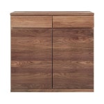 무인 양품 목제 캐비닛 폭 88 안길이 44 높이 83 cm나무 도어 월너트재 돌판