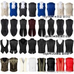 복고풍 중세 조끼 연극 무대의상 코스튬 목장 공주풍 남성