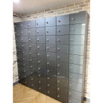 멀티가구 UV메탈그레이 직원 헬스장 사우나 신발장 투명창 투명창