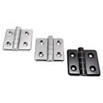 부영경첩 다이캐스팅 산업용 나무 철 프로파일용 가구용경첩 정첩 알루미늄경첩 은색무광 CV 1개 H6070-38