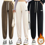 3종세트 2 1 패스타임 캐주얼 여성 겨울 방한 도톰 기모 하이웨스트 슬랙스 트레이닝 조거팬츠 LP0594R2