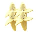 셀럽펫 바나나 봉제 삑삑이 12개 단일