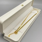 도금 가는 뱀사골 체인 숏 목걸이 여 N8006