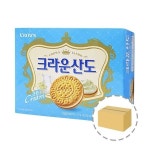 크라운제과 산도 크림 161g 1BOX 12개입 WFJYJ5D