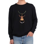 맨투맨 호기심 고양이 curiosity그림 전색상 사이즈 남자맨투맨