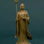 지장보살 동상 불교 소품 불상 부처상 장식품 지장보살상-소 A 지장보살상 대형