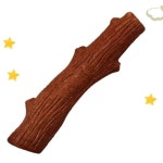 훈련용 반려견 바베큐 맛 우드 스틱 씹기 장난감 애완견