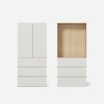 한샘 바이엘 소프트 옷장 높이216cm 900x600x2170mm