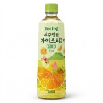 에이치케이이노엔 이노엔 티로그 제주청귤 아이스티 녹차 제로칼로리 500ml