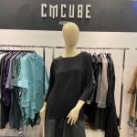 씨엠큐브 무지주름블라우스 CMBL21532