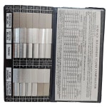 30Pcs 표면 거칠기 비교기 테스트 블록 Ra0 마이크로 선반 기계 제조업체 교육용 비교기 세트 30Pcs 비교기