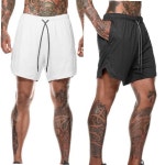 투인원 트레이닝팬츠 레깅스반바지 짐웨어 헬스