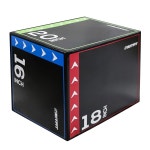 RitFit 3 in 1 엑스트라 펌 소프트 플라요 박스 폼 플라이로메트릭 박스-30 x24 x20 -20 x18 x16 헤비 듀티 점프 사이즈 PVC 커버 홈... 