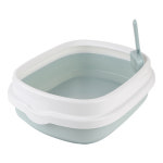 제이앤씨 제이앤씨 고양이 화장실 캣 토일렛 묘 모래삽 배변통 판 캣화장실-대-핑크 1개