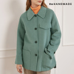 더핸드메이드 가 원 55 88 핸드메이드 플랫카라 울 코트 105000