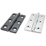 경첩 다이케스팅 프로파일용 캐스팅경첩 부영경첩 KB제품 철문 아크릴 나무문 은색유광 1개 H3275-32 DR-2375-32CR