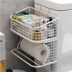 욕실 수납 선반 공중부양 후크형 변기 옆 정리대 정리함 욕실선반 화장실선반 욕실용품 코