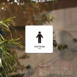 헌군 RESTROOM MEN1 정 남녀화장실표지판 남녀화장실표시