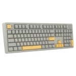 지클릭커 지클릭커 지클릭커 제주WK107 1K 파도스위치 풀윤활 무선 블루투스 기계식 키보드 화이트 마린 