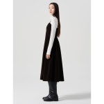 에잇세컨즈 8seconds 벨벳 레이어드 원피스 324Z71LYAD