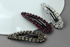 11컬러 빗방울 큐빅 스톤 헤어핀 앞머리 똑핀 옆머리 딱핀 포인트핀 머리 똑딱핀