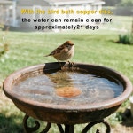 버드 배스 클리너 디스크 99 99 순수 구리 정수기 0 강화 3점 지지대 야외 목욕을 위한 사계절 유니버설 핏 클리닝 가이드